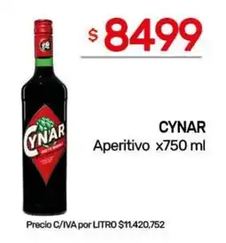 Nini Mayorista Cynar aperitivo oferta
