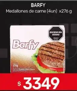 Nini Mayorista Barfy medallones de carne oferta