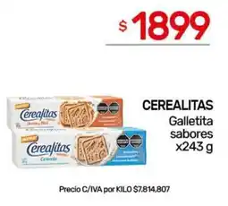 Nini Mayorista Cerealitas galletita sabores oferta