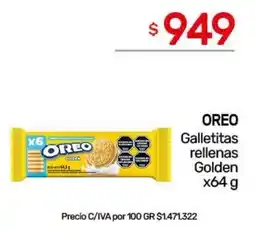 Nini Mayorista Oreo galletitas rellenas golden oferta