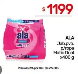 Nini Mayorista Ala jab.pvo. p/ropa matic dual oferta