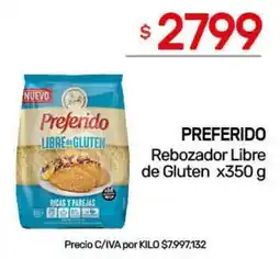 Nini Mayorista Preferido rebozador libre de gluten oferta