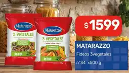 Nini Mayorista Matarazzo fideos 3vegetales oferta