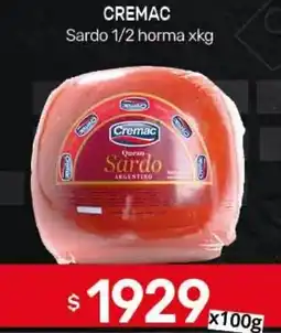 Nini Mayorista Cremac queso sardo oferta