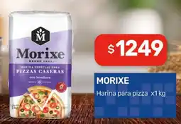 Nini Mayorista Morixe harina para pizza oferta