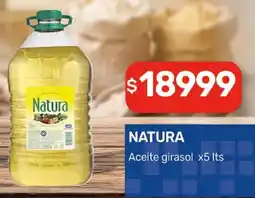 Nini Mayorista Natura aceite girasol oferta