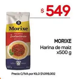 Nini Mayorista Morixe harina de maiz oferta