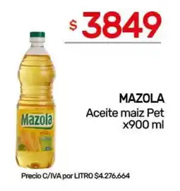 Nini Mayorista Mazola aceite maiz pet oferta