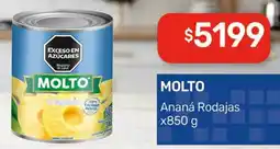 Nini Mayorista Molto ananá rodajas oferta