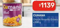 Nini Mayorista Cumaná choclo amarillo entero oferta