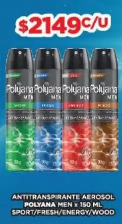 Nini Mayorista Polyana antitranspirante aerosol oferta