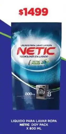 Nini Mayorista Netic liquido para lavar ropa oferta