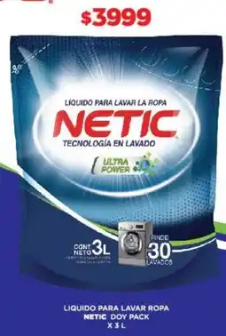 Nini Mayorista Netic liquido para lavar ropa oferta