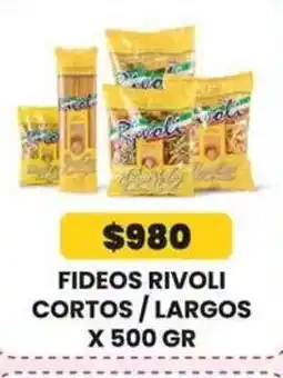 Autoservicio Capo Rivoli fideos cortos largos oferta