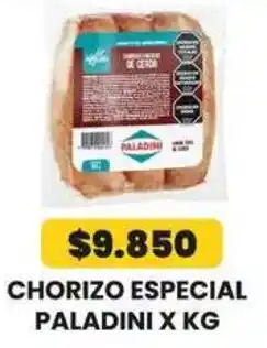 Autoservicio Capo Paladini chorizo especial oferta