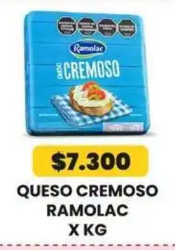 Autoservicio Capo Ramolac queso cremoso oferta