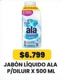 Autoservicio Capo Ala jabón líquido p/diluir oferta