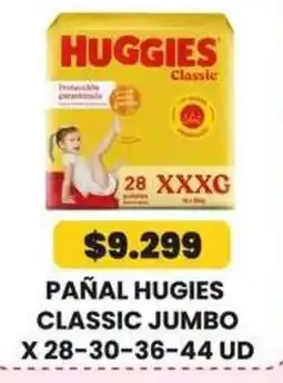 Autoservicio Capo Huggies pañal classic jumbo oferta
