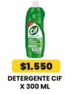 Autoservicio Capo Cif detergente oferta