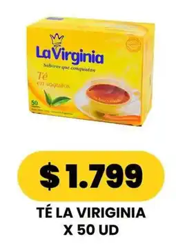 Autoservicio Capo La virginia té en saquitos oferta