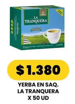 Autoservicio Capo La tranquera yerba en saq oferta