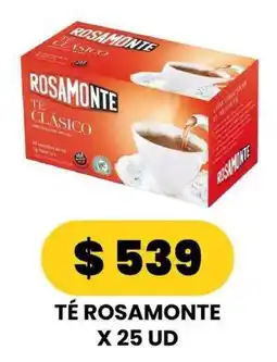 Autoservicio Capo Rosamonte té clásico oferta