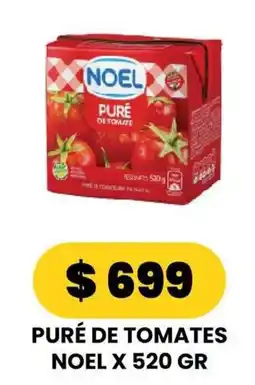 Autoservicio Capo Noel puré de tomates oferta