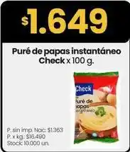 Changomas Puré de papas instantáneo oferta