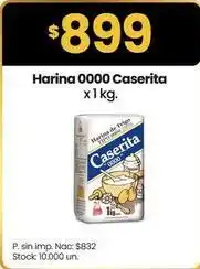 Changomas Caserita - harina 0000 oferta