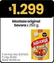 Changomas Savora - mostaza original oferta