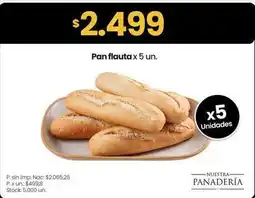 Changomas Pan flauta oferta