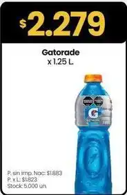 Changomas Gatorade oferta