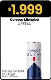 Changomas Michelob - cerveza oferta