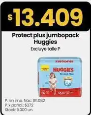Changomas Huggies - protect plus jumbopack oferta