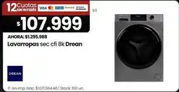 Changomas Drean - lavasecarropas sec cfi 8k oferta