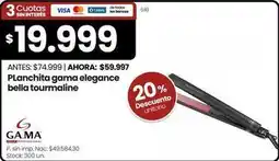 Changomas Gama - planchita gama elegance bella tourmaline oferta