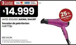 Changomas Revlon - secador de pelo rvdr773p oferta