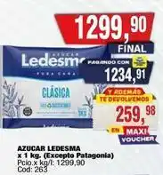 Maxiconsumo Ledesma - azucar clasica oferta