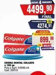 Maxiconsumo Colgate - crema dental oferta