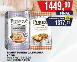 Maxiconsumo Pureza - harina pureza c/levadura x 1 kg oferta