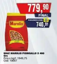 Maxiconsumo Marolio - maiz marolio pisingallo x 400 grs cod: 19007 oferta