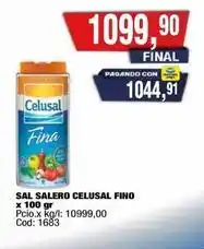 Maxiconsumo Celusal - salero celusal fino oferta