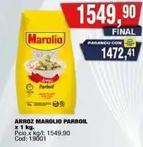 Maxiconsumo Marolio - arroz marolio parboil x 1 kg. cod: 19001 oferta