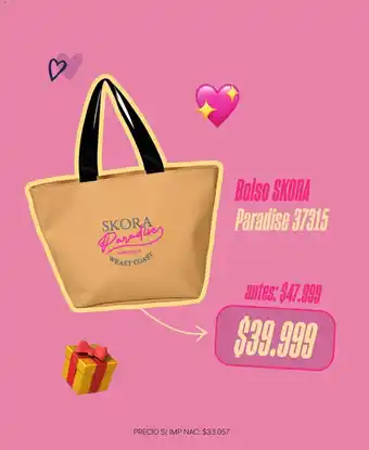 Skora bolso paradise