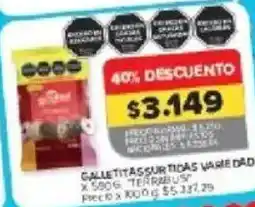 Carrefour Terrabusi galletitas surtidas variedad oferta