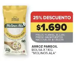 Carrefour Molinos Ala arroz parboil oferta