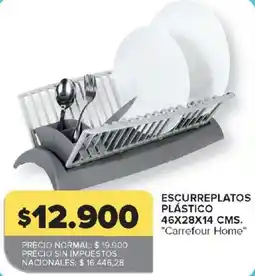 Carrefour Carrefour Home escurreplatos plástico oferta