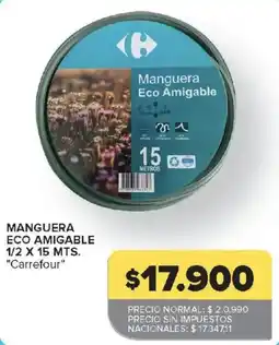 Carrefour Carrefour manguera eco amigable oferta