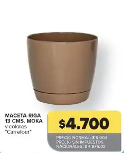 Carrefour Carrefour maceta riga oferta