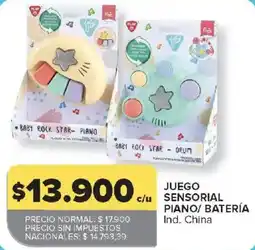 Carrefour Play baby rock star piano oferta